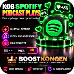 Køb Spotify Podcast Plays