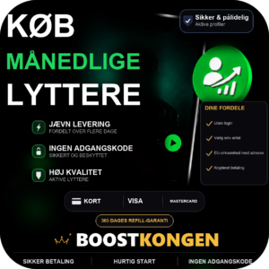 Køb Spotify Månedlige Lyttere